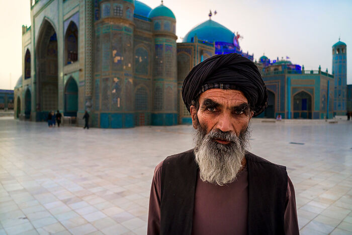 The Guardian From The Series 'Devotion In Mazar-I Sharif' By Andrea Peruzzi
