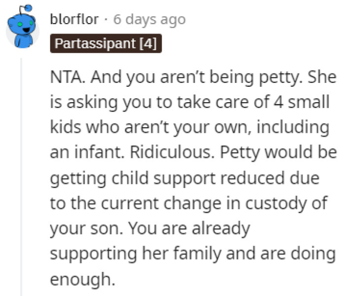 It's not a small thing to ask for