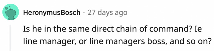 Kat, you better read this if you want to know how much Chris outranks your husband