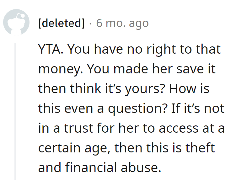 The Great Savings Heist! If it's not in the Trust Club, calling dibs on someone's savings is just grand theft finance.