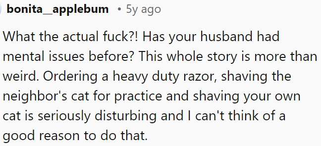 OP's husband's actions are deeply concerning.