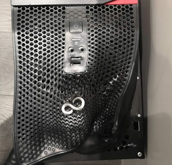 "End User Had A Heater Next To The PC Which Was Randomly Shutting Off, And She Thought She Had Smelled Burning A Couple Of Times. It Is Literally Screaming"