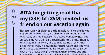 Lady Cries Out As Her Boyfriend Invites His Friend Again To Vacation He Planned For Them Only