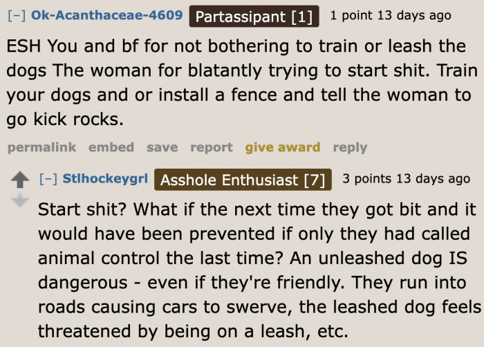 We can't really fault the neighbor here.