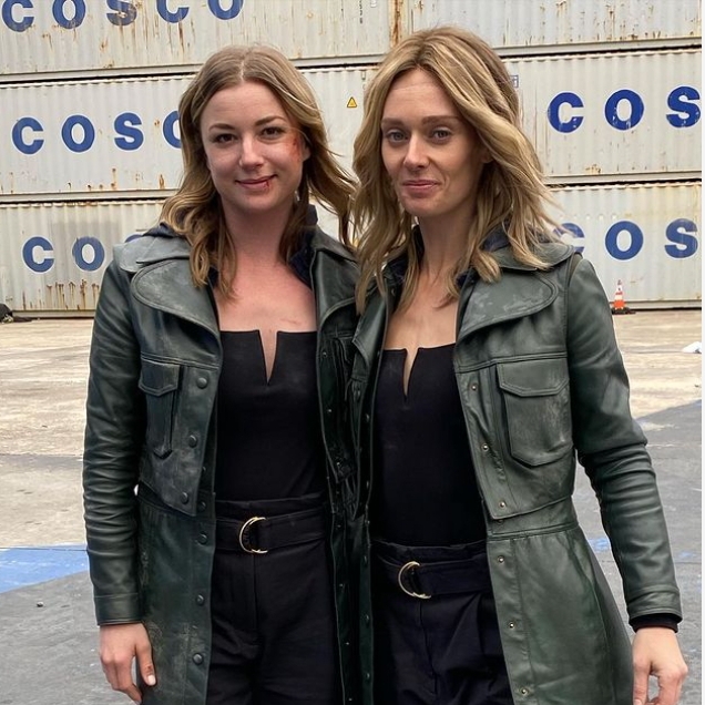 Jess Durham was her stunt double for The Falcon and the Winter Soldier.