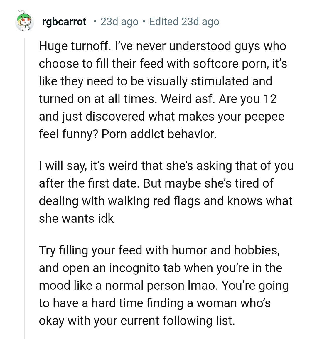 Walking red flags