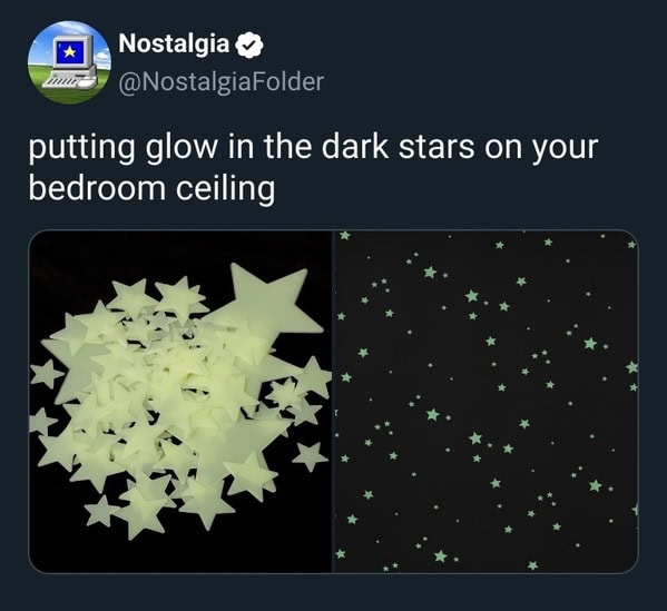 26. Stars on your bedroom ceiling