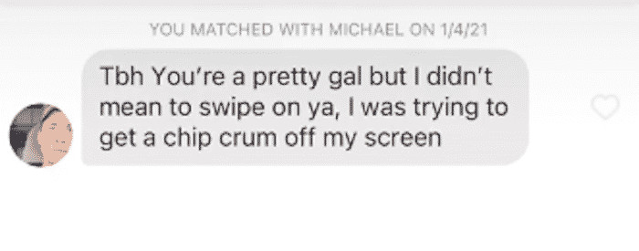 It started with a chip crumb and ended with an L