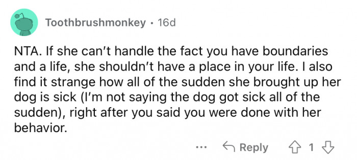 A little too convenient.