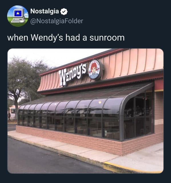 44. Sunroom at Wendy's