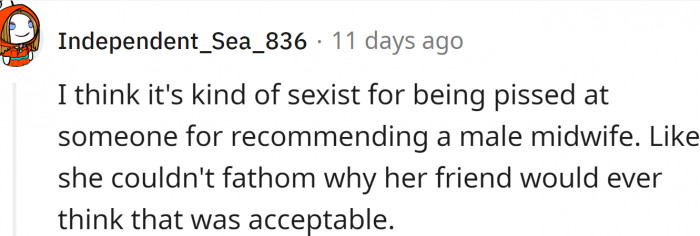 Some Redditors believe it is sexist