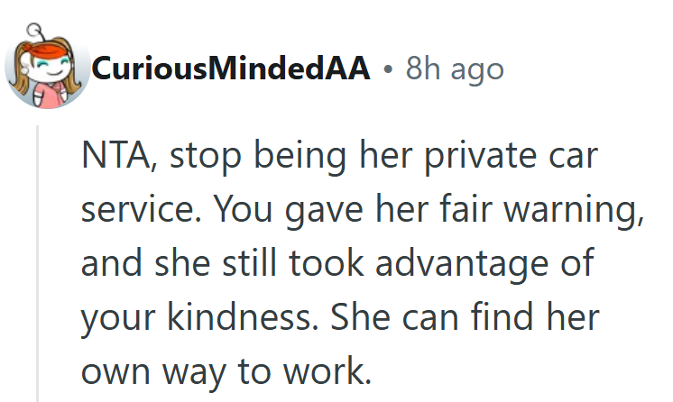 Kindness only works when it’s met halfway—preferably on time and at the curb.