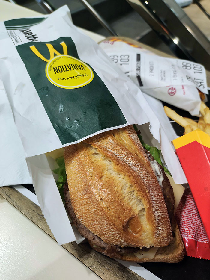 38. In France, you can actually find McBaguettes on the menu at McDonald's.
