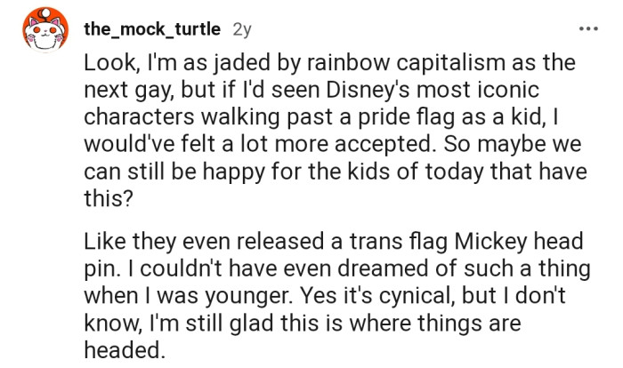 An interesting perspective