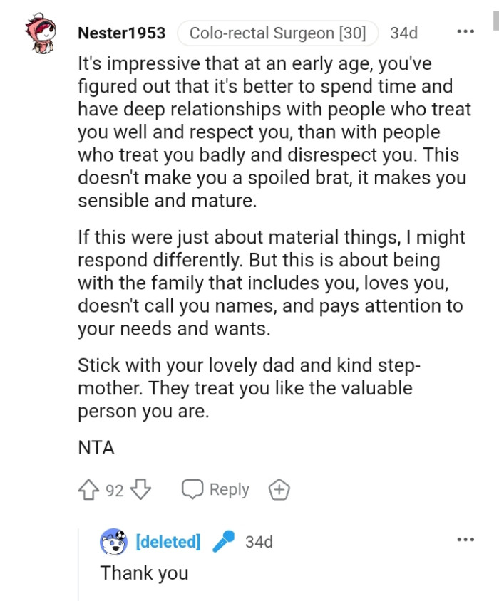 This is all about being in the family that includes you