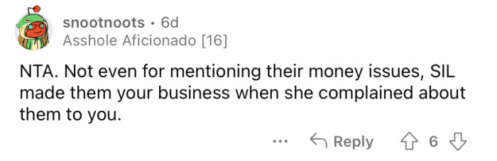 She made it your business.