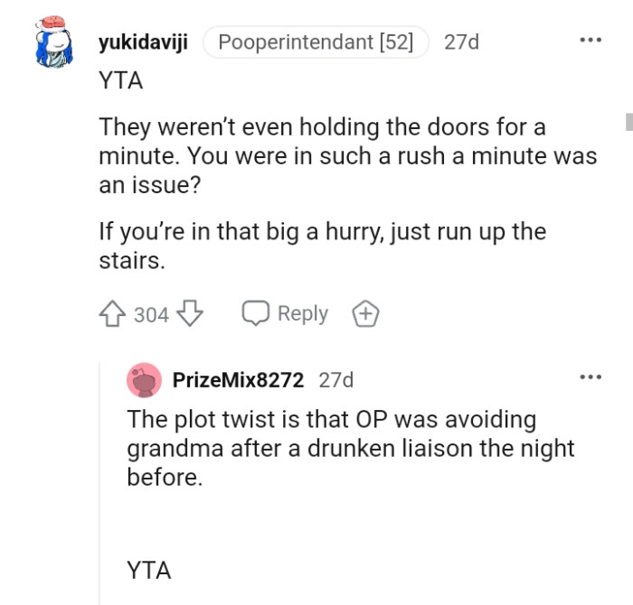 The Reddit post got more than 600 comments, and we've gathered a bunch of them for you to read through below