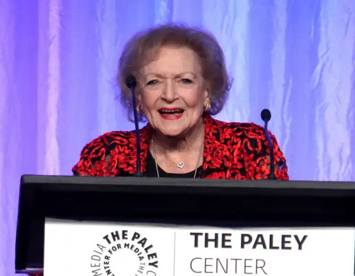 10. Betty White at 99: