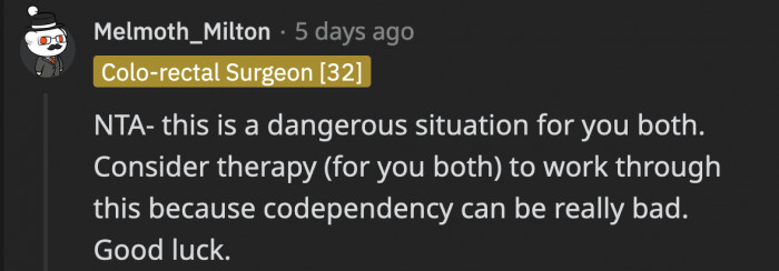 OP and her boyfriend are pretty young, and it would be best if they both get some help