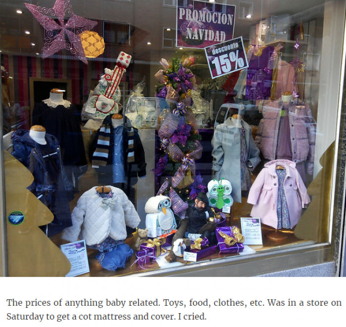 26. The prices of baby products