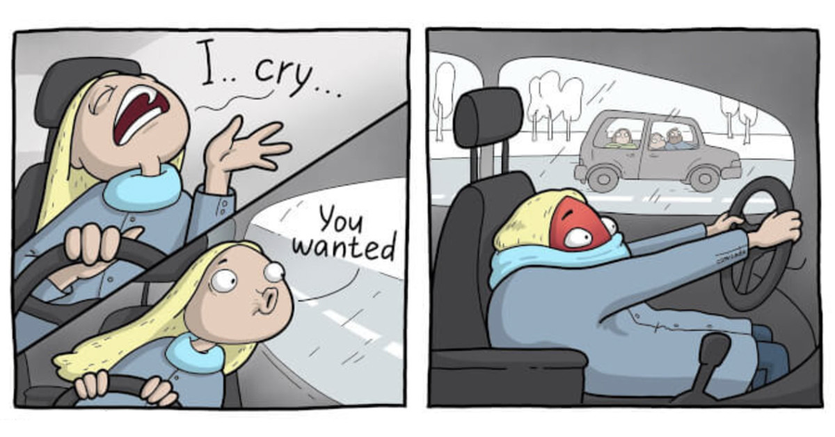 25 Humorous Comics Dedicated To Girls And Showing How Their Lives Are Reflected