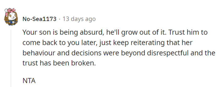 Jake needs a reality check.