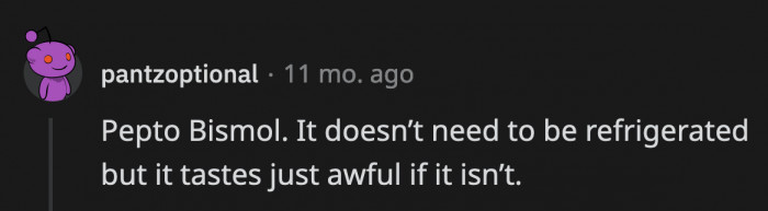 22. The real definition of cold medicine.