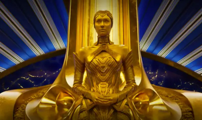8. Elizabeth Debicki revealed that her character Ayesha would be a villain in the second movie of the Guardians of the Galaxy in 2016.