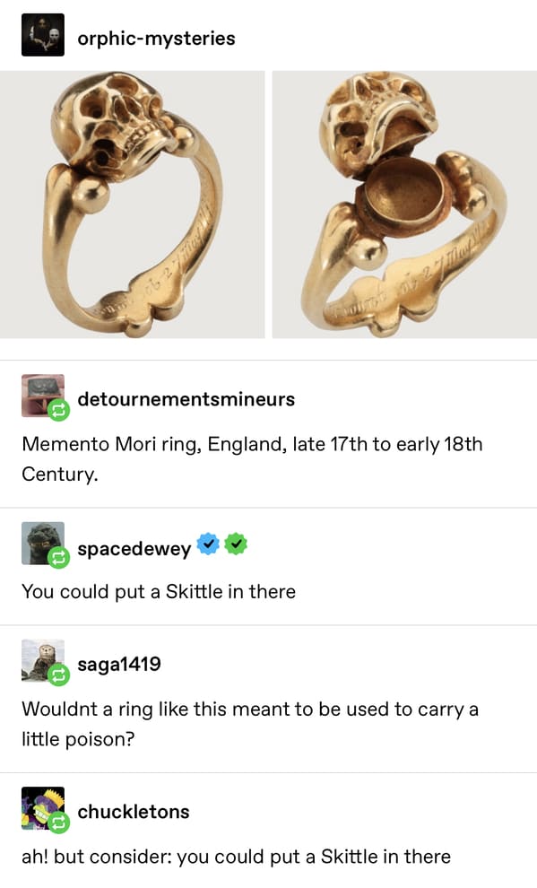 36. Just put a Skittle in there