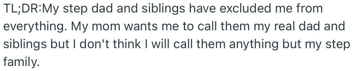 Too long; didn’t read