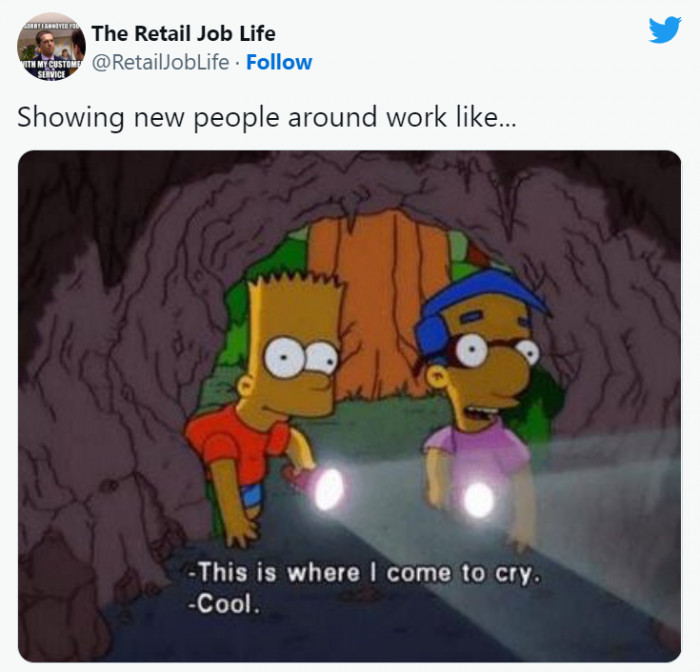 8. For most people, this is the stock room.