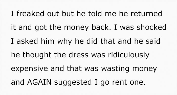 He Said He Returned It