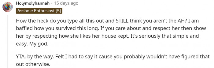 Yeah, seriously, I don't know how he got through the whole post, honestly.