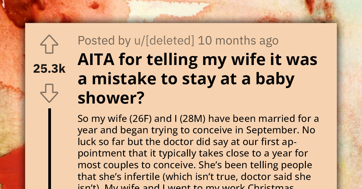 Baby Shower Attendee Who's Had No Luck With Conceiving Steals the Spotlight by Making Her Friend's Baby Shower All About Her