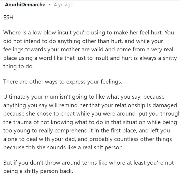 The intent was to hurt. People shouldn't throw around insults like that.