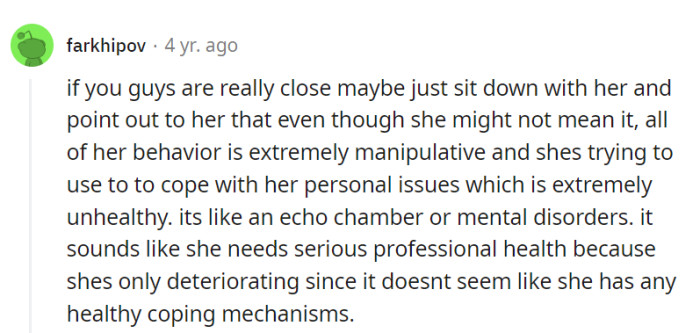 Time for a heart-to-heart.