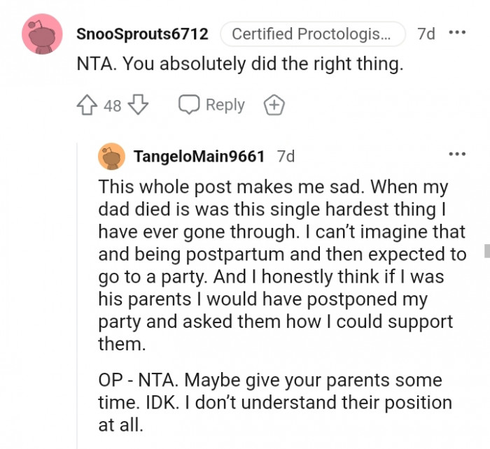 The right thing was done here