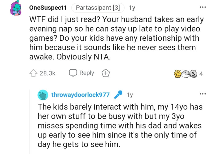 This Redditor Can't Believe What They've Just Read About OP's Husband
