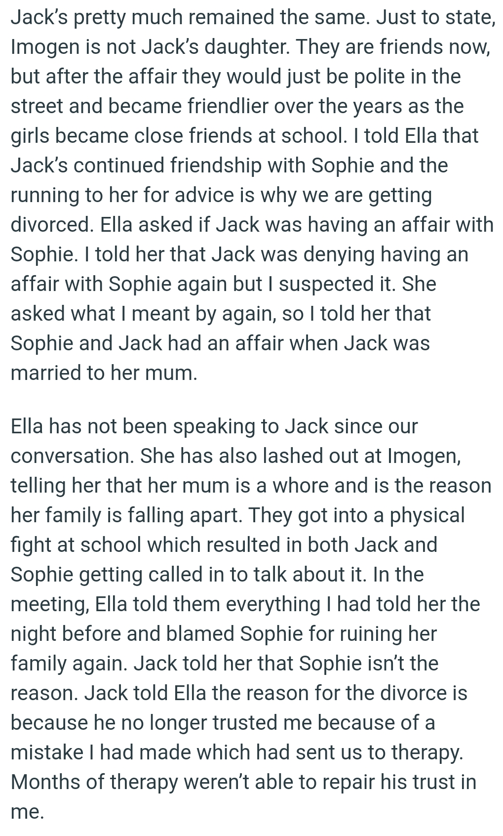 They got into a physical fight at school, which resulted in both their parents being called