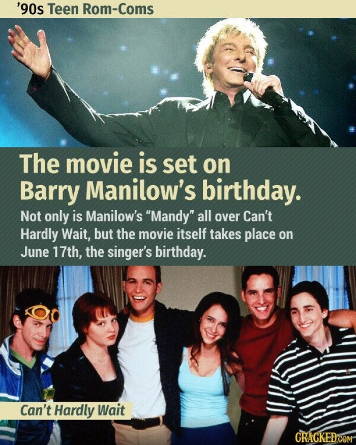 1. Can’t Hardly Wait - Barry Manilow’s Birthday