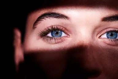 Blue eyes aren't truly blue, did you know that?