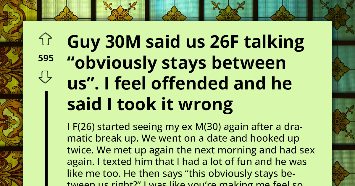 Lady Gets Back Together With Her Ex After A Dramatic Breakup, He Wants To Keep It A Secret