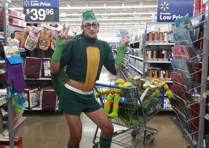 "Saw This Dude Walking Around Walmart Yesterday"
