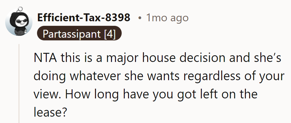 NTA - The lease might end, but pet politics shouldn't be a surprise extension.