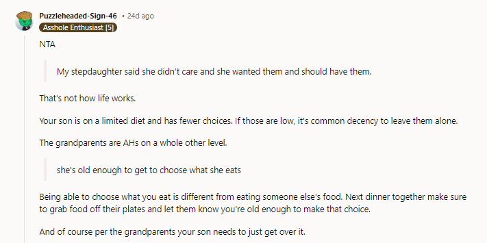 For him, he needs more than common decency. This could endanger his life.