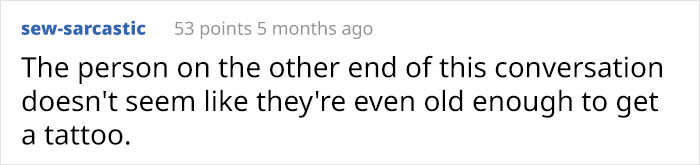 The texts say it all!