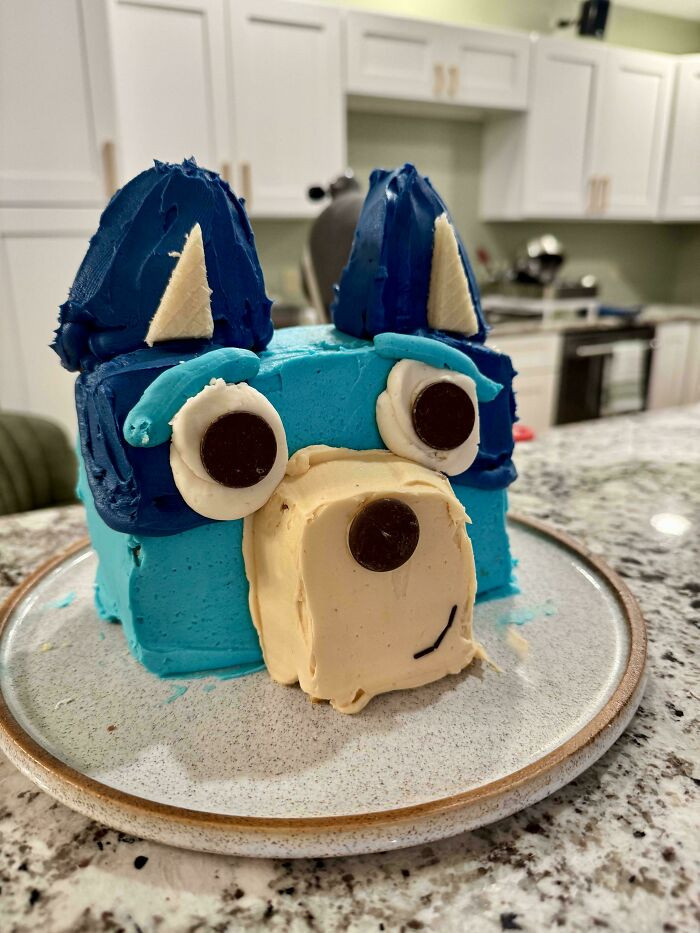"Son Turns 4 Tomorrow And Loves Bluey!"