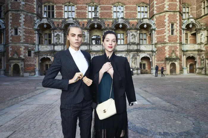 21. Cara Delevingne and St. Vincent