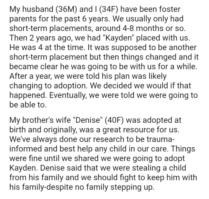 It was supposed to be another short-term placement but then things changed