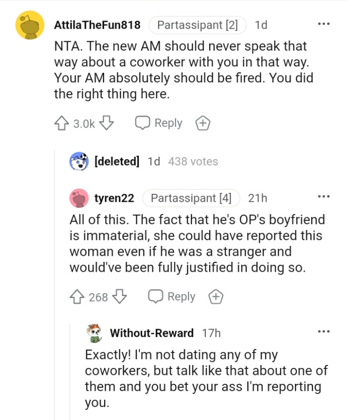 Let's head into the comments section and find out what other Redditors have to say regarding the OP's story